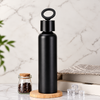 Vacuum Insulated Water Bottle with Holder – Stainless Steel