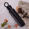 Vacuum Insulated Water Bottle with Holder – Stainless Steel