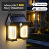 Solar Powered Outdoor Sensor Light - Waterproof Motion Light
