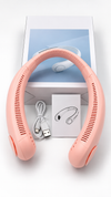 Vaneless Neck Hanging Fan | Rechargeable Bladeless Neck Fan
